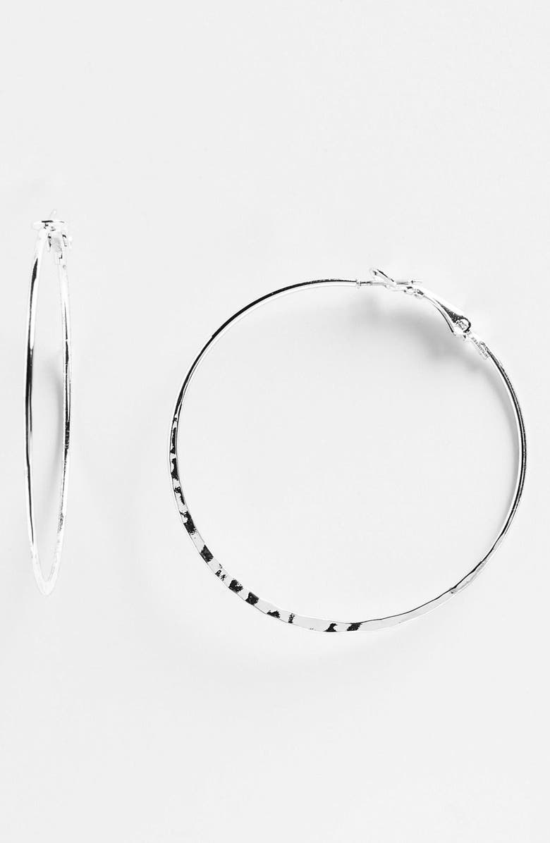BP. Rachel Large Hoop Earrings, Main, color, 