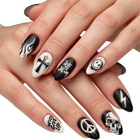 2-Pack Nail Polish Strips Rebel Without a Cause Set - 32ct