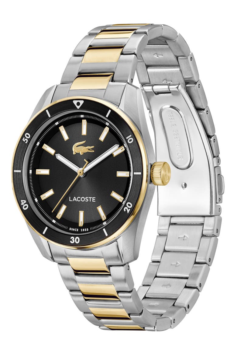 Boston Bracelet Watch, 39mm, Alternate, color, SILVER GOLD