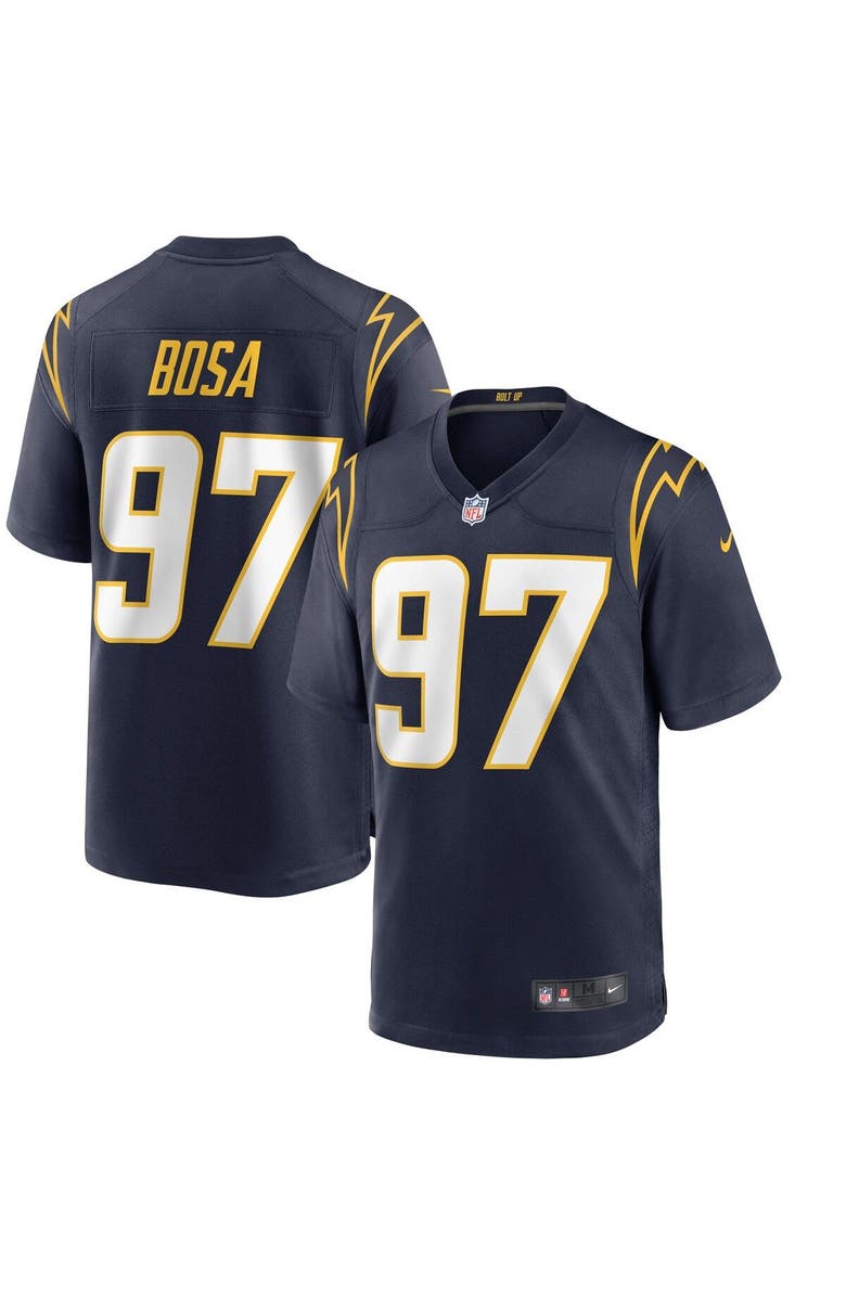 Nike Men's Nike Joey Bosa Navy Los Angeles Chargers Alternate Game Jersey, Main, color, 