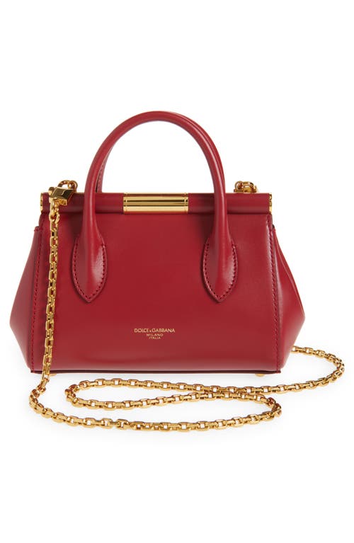 Shop Dolce & Gabbana Dolce&gabbana Marlene Day Mini Bag In 83027 Tono Rosso Scuro