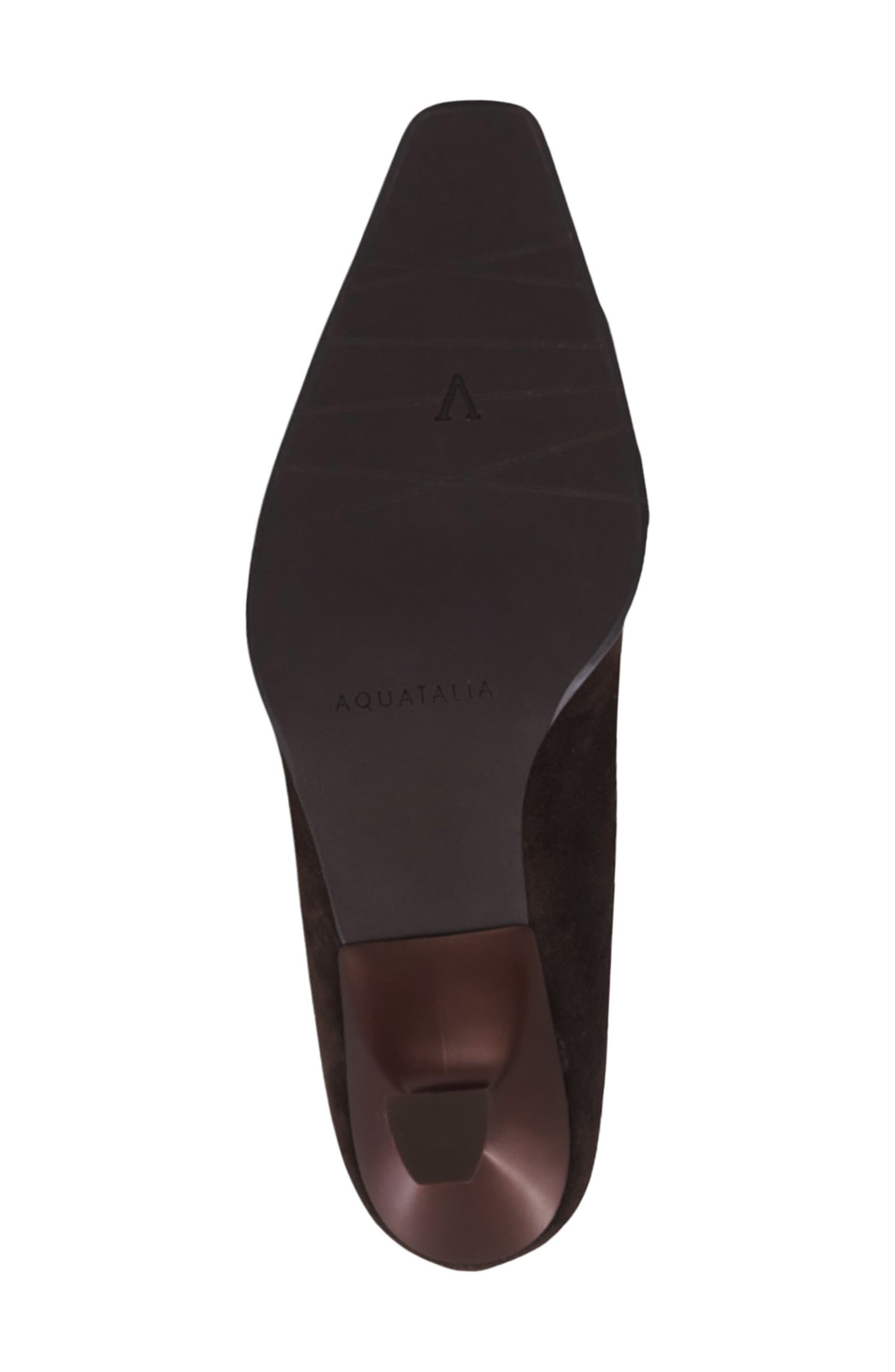 Aquatalia Aloha Pump, Alternate, color, Espresso Suede