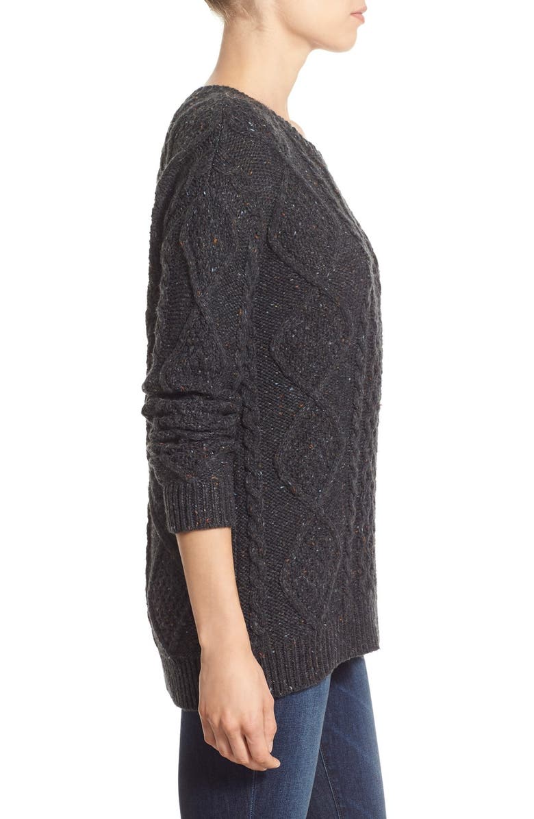 Treasure & Bond Treasure&Bond Cable Knit Sweater, Alternate, color,
