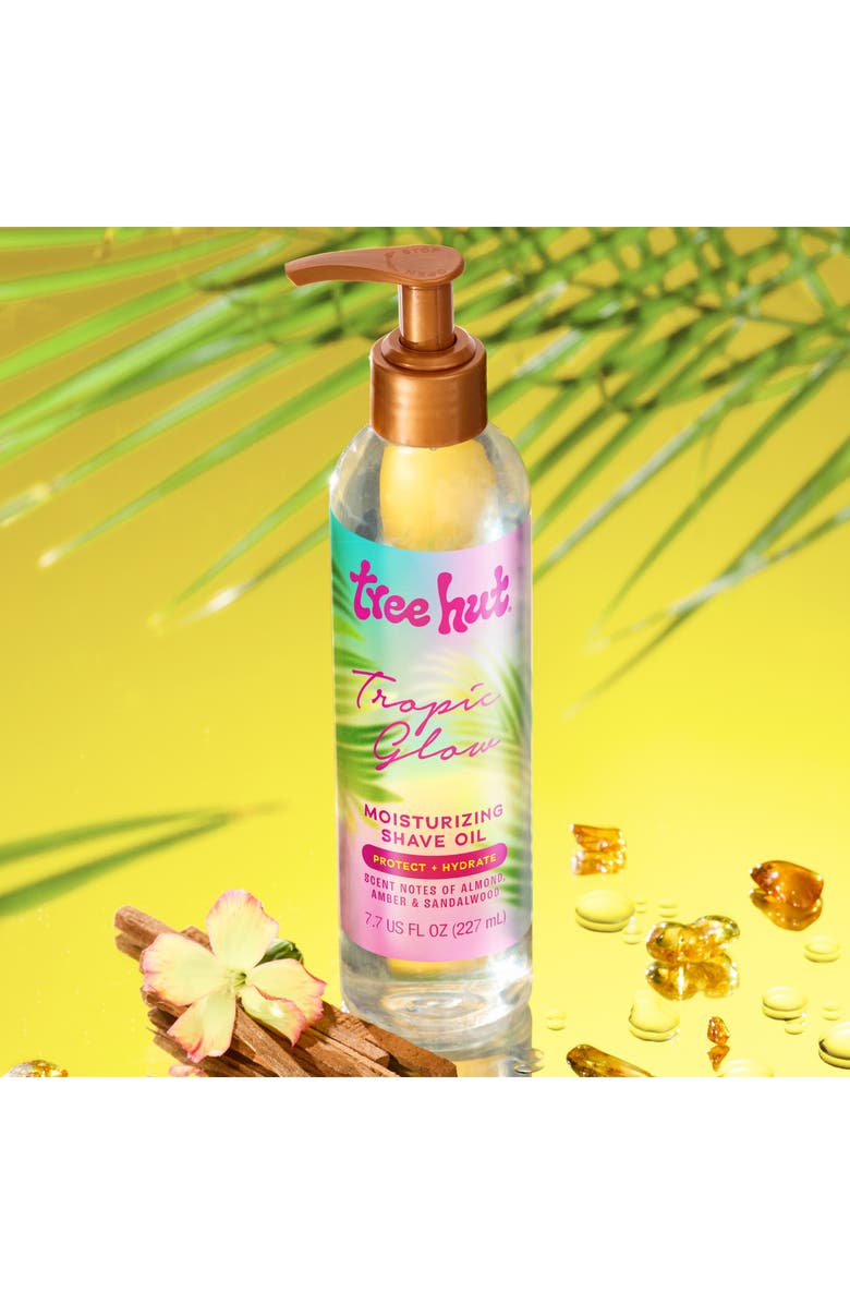 Tree Hut Tropic Glow Moisturizing Shave Oil, Alternate, color, 