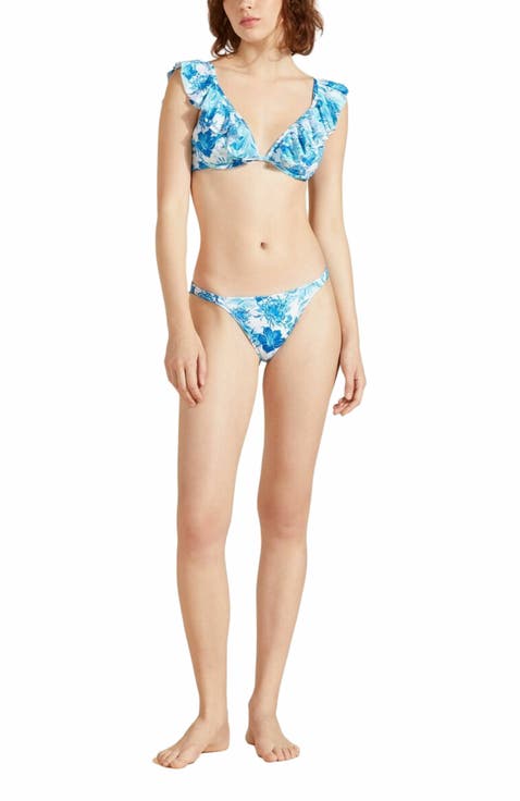 Women Mini Brief Bikini Bottom Solid | Vilebrequin
