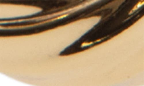 Argento Vivo Twisted Chubby Hoop Earrings In Gold
