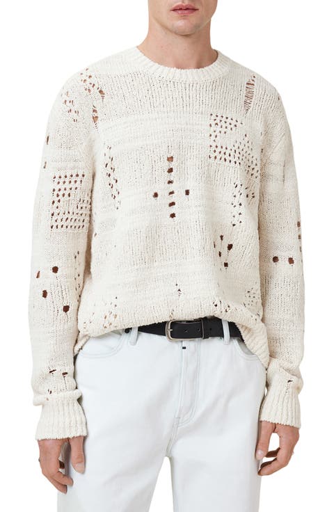 Harvey Distressed Crewneck Sweater