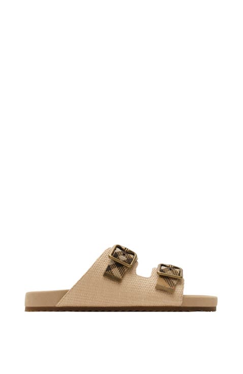 Raffia-effect Urchin Sandals