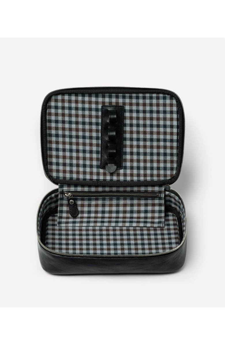 Ghurka Barber No. 287, Alternate, color, Vintage Black Leather