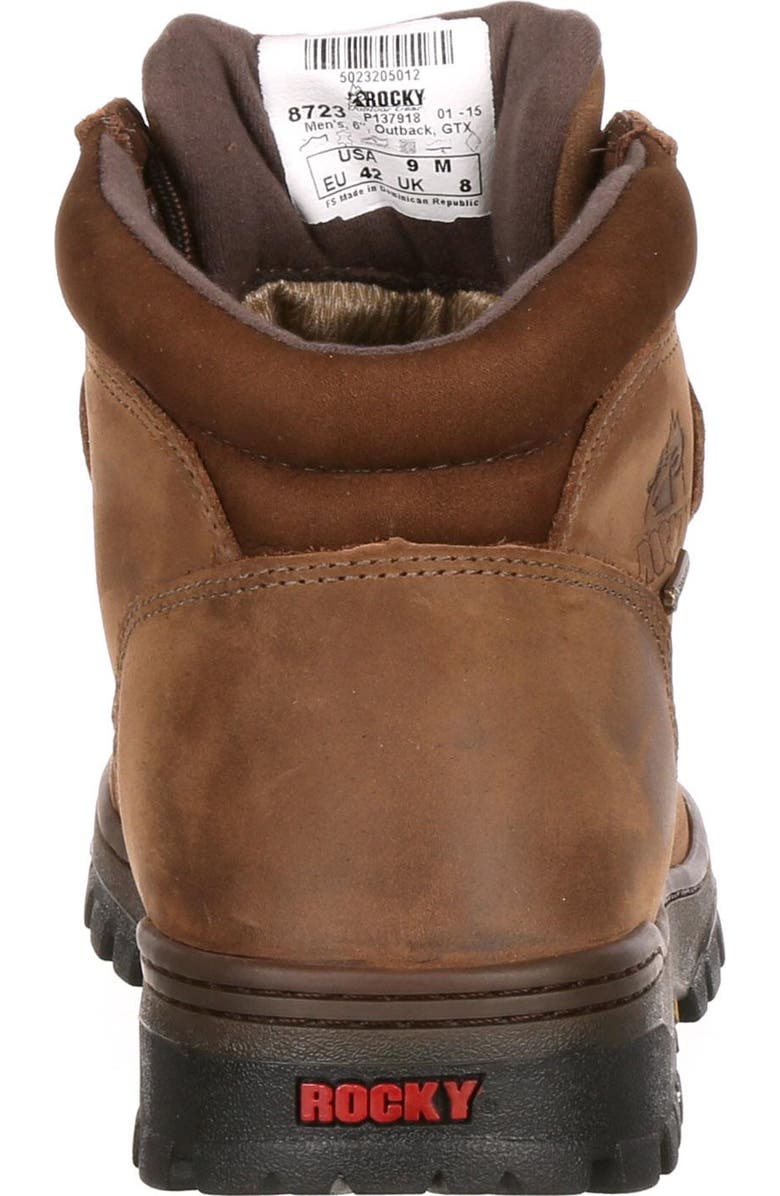 Rocky Goretex Waterproof Hiker Boot, Alternate, color, Light Brown