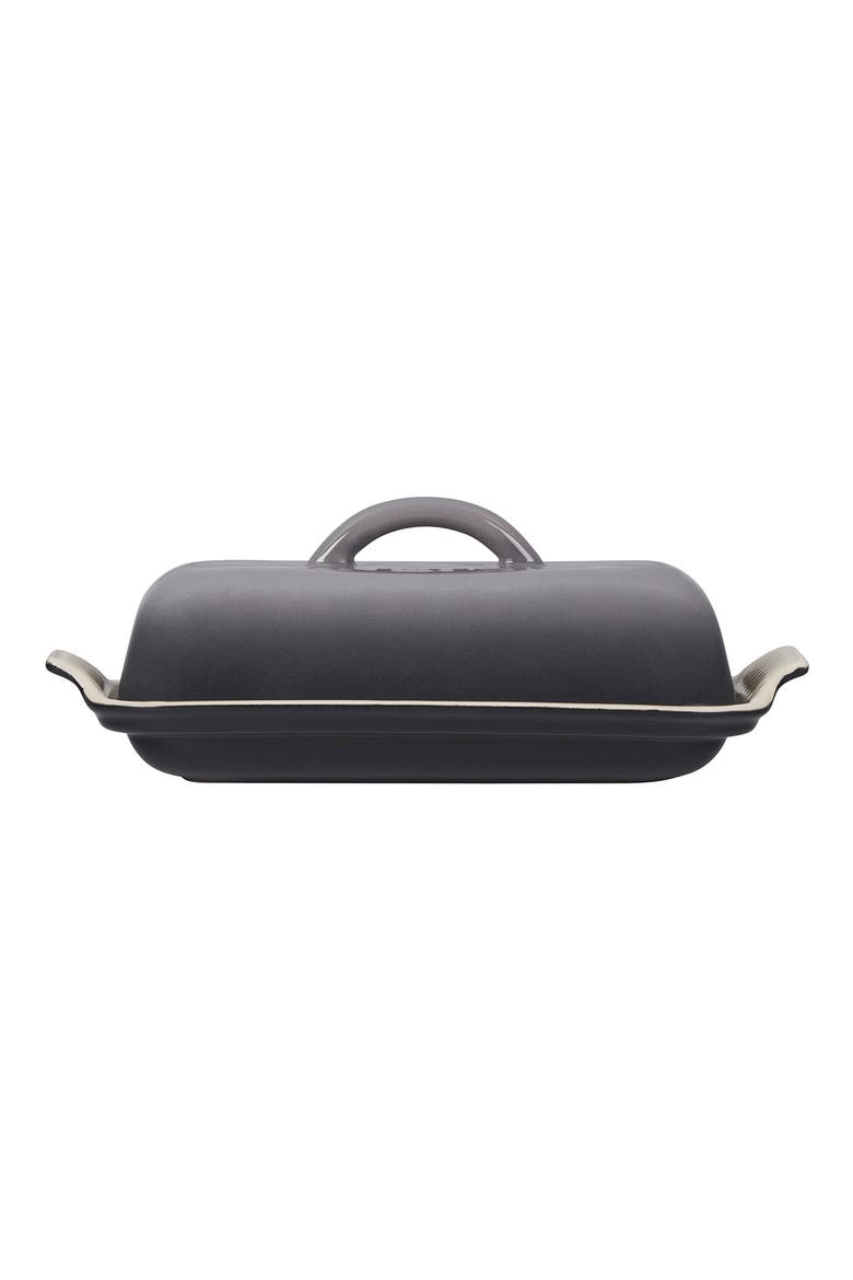 Heritage Butter Dish, Alternate, color, OYSTER