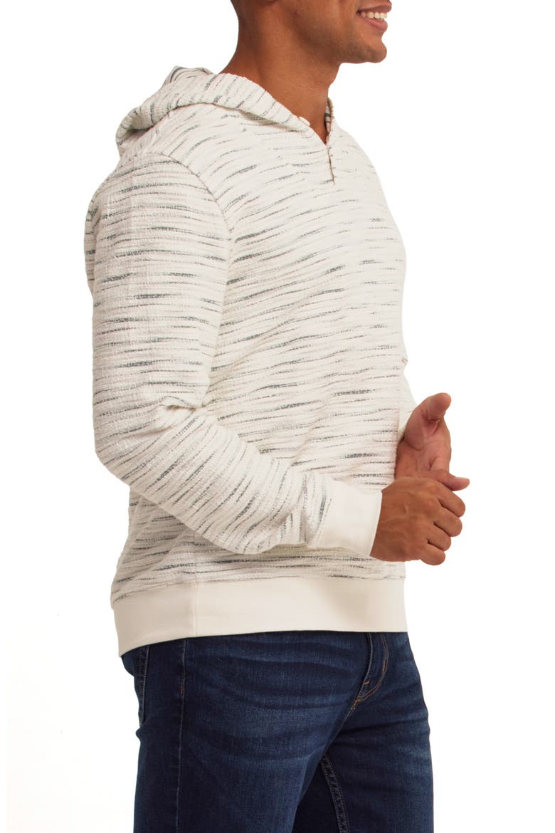 Kieran Shoreline Baja Stripe Hoodie, Alternate, color, ECRU / SERRANO