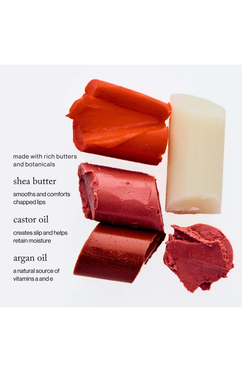GOOP Clean Nourishing Lip Balm Trio, Alternate, color, Tomato/ Peony/ Clear
