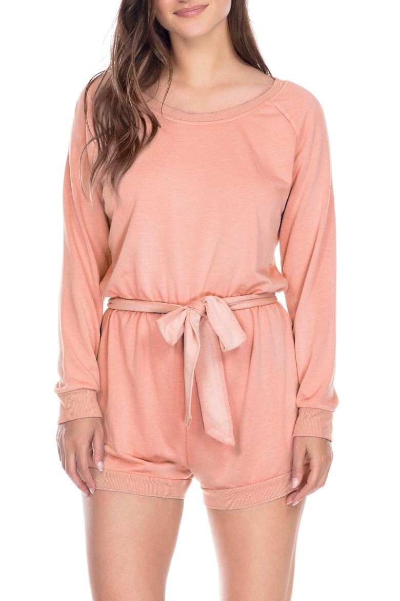 Intimates Easy Rider Romper, Main, color, BLOOM