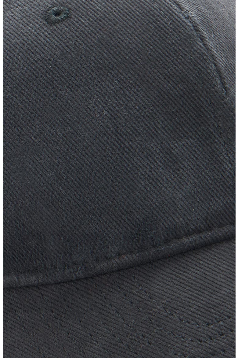 Logo Distressed Cotton Drill Baseball Cap, Alternate, color, 1000 BLACK