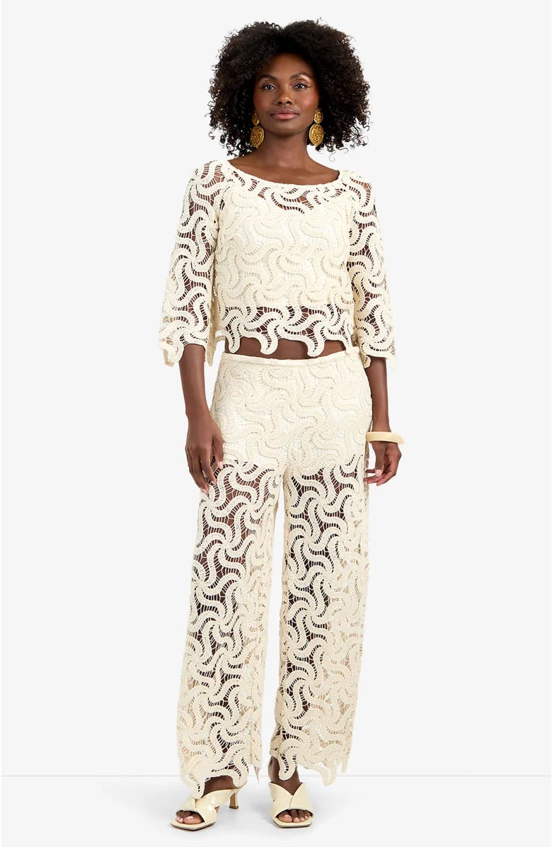 Trina Turk Helen Top, Alternate, color, Bonita Beige