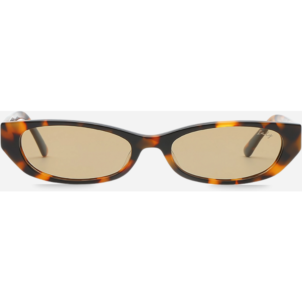 Indy Gisele Cateye Polarized Sunglasses In Brown
