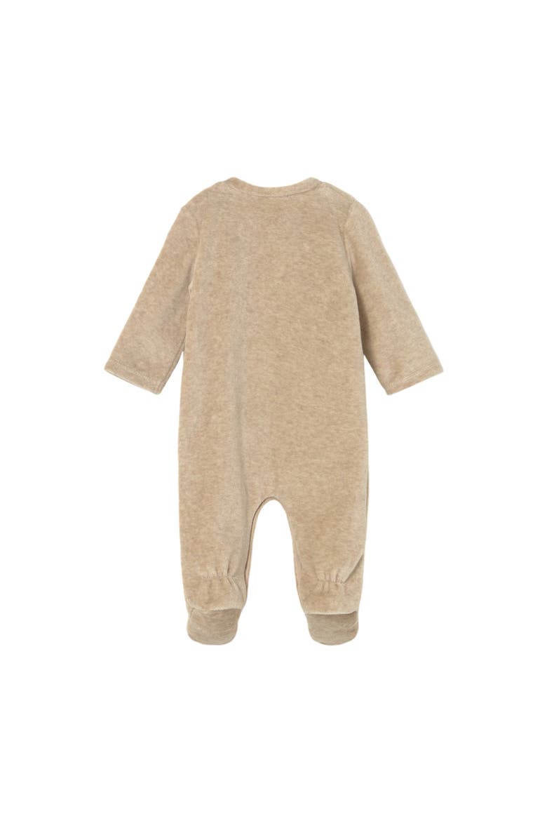 2-Piece Velour One Piece Set, Alternate, color, Beige