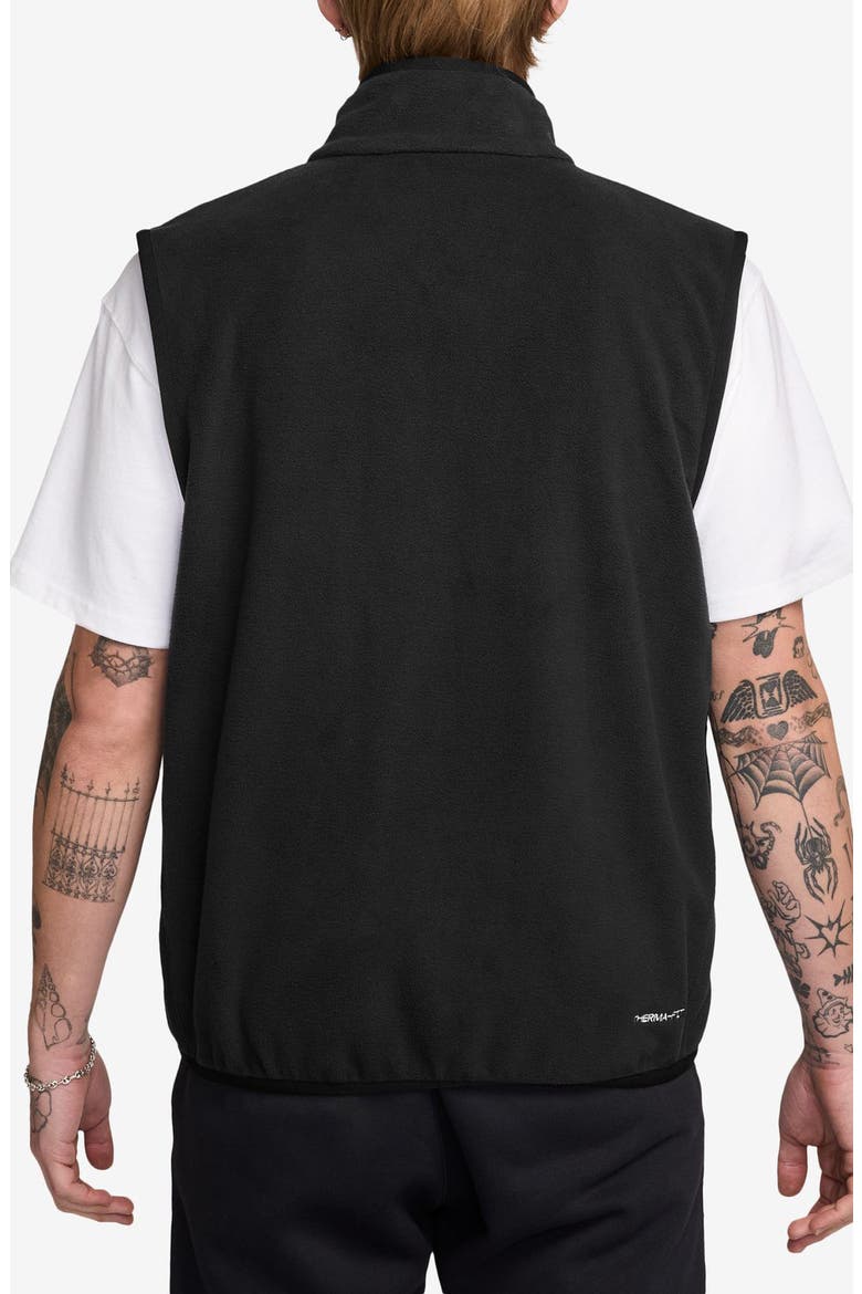 Sportswear Club Winterized Vest, Alternate, color, BLACK/ WHITE