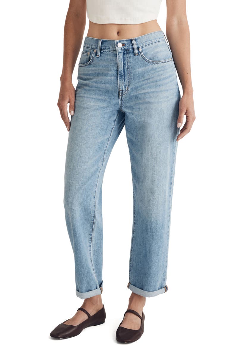 Madewell The Slouchy Boyjeans, Main, color, 