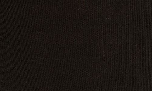 Nordstrom Combed Cotton Blend Dress Socks In Black