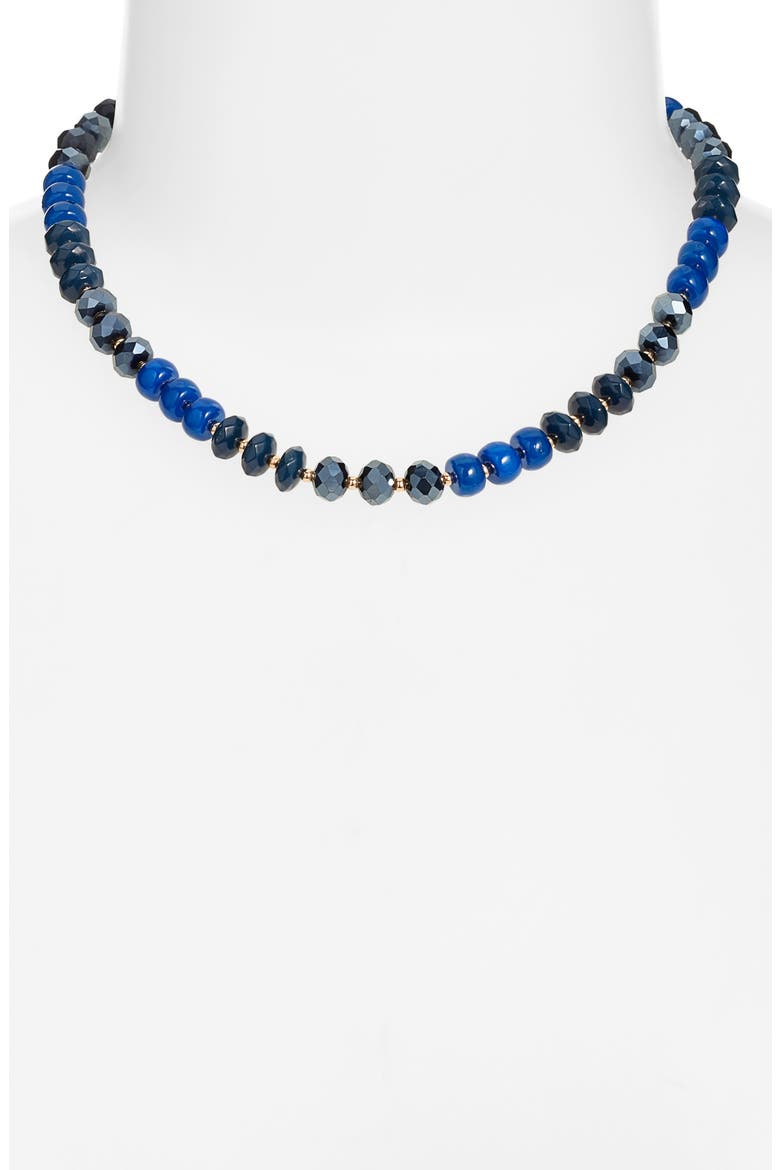 Color Pop Beaded Necklace, Alternate, color, BLUE MULTI- GOLD