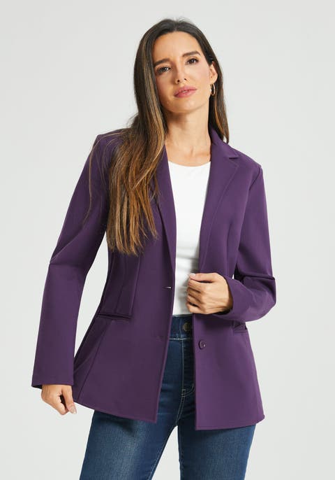 Classic Blazer Stretch Ponte
