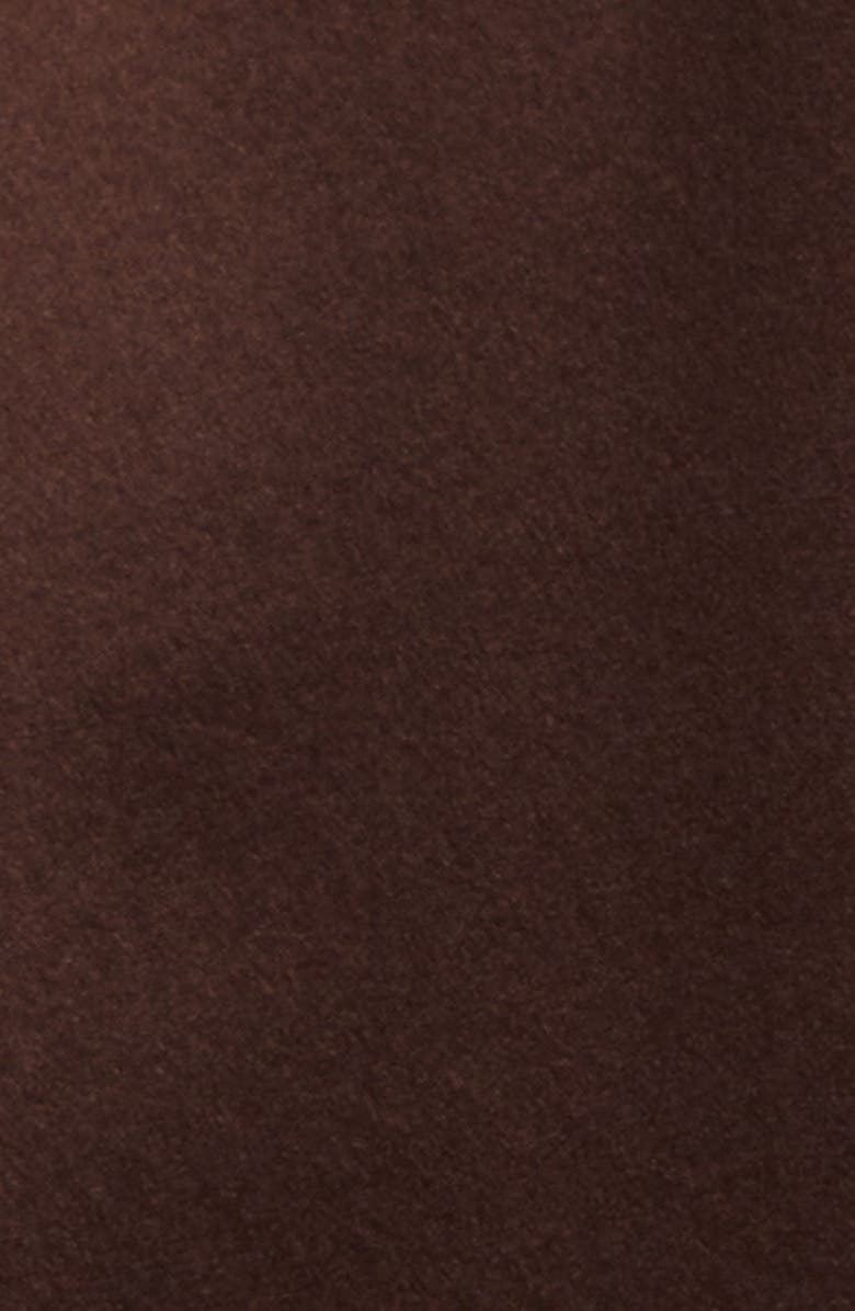 L'AGENCE Dani Silk Charmeuse Blouse, Alternate, color, Coffee Bean