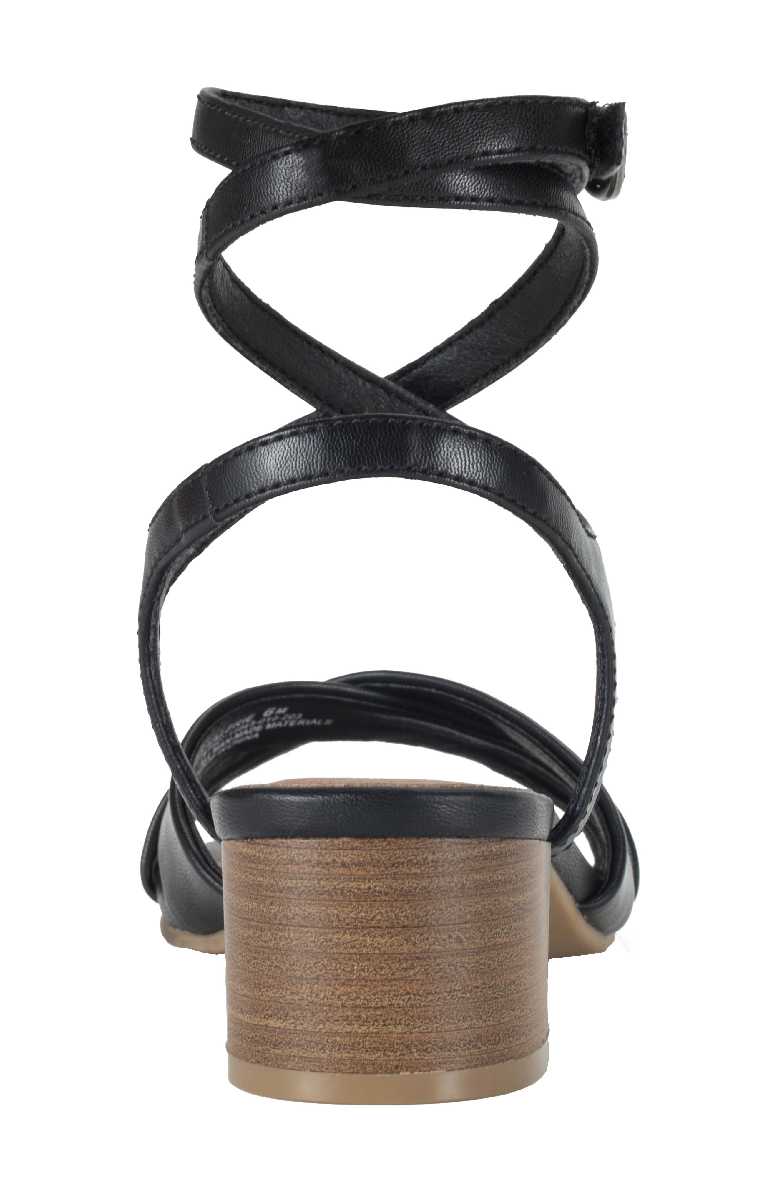 BARETRAPS Valerie Ankle Strap Sandal, Alternate, color, Black