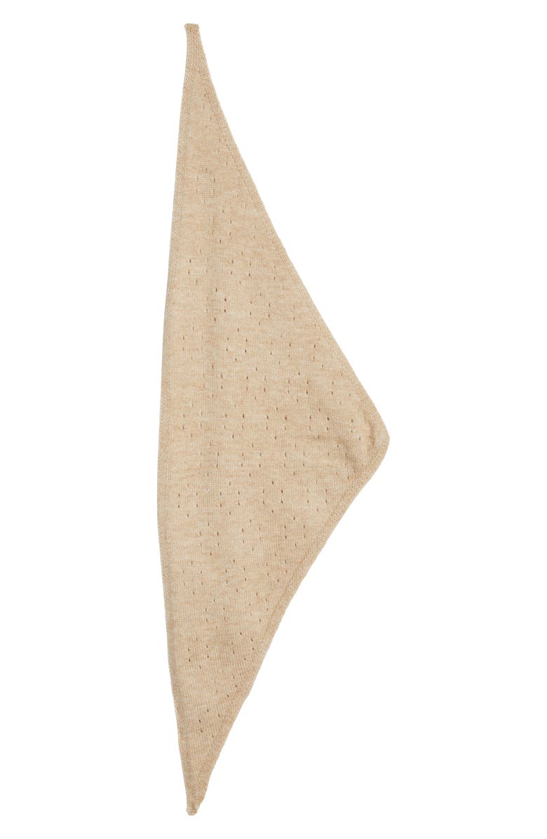 Free People Essential Triangle Scarf, Alternate, color, Taupe