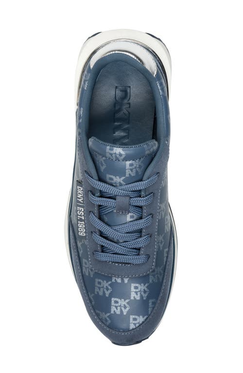 Dkny Aranae Sneaker In Celeste Blue