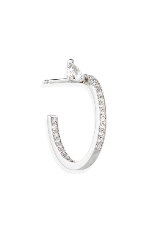 Serti Sur Vide Diamond Single Earring