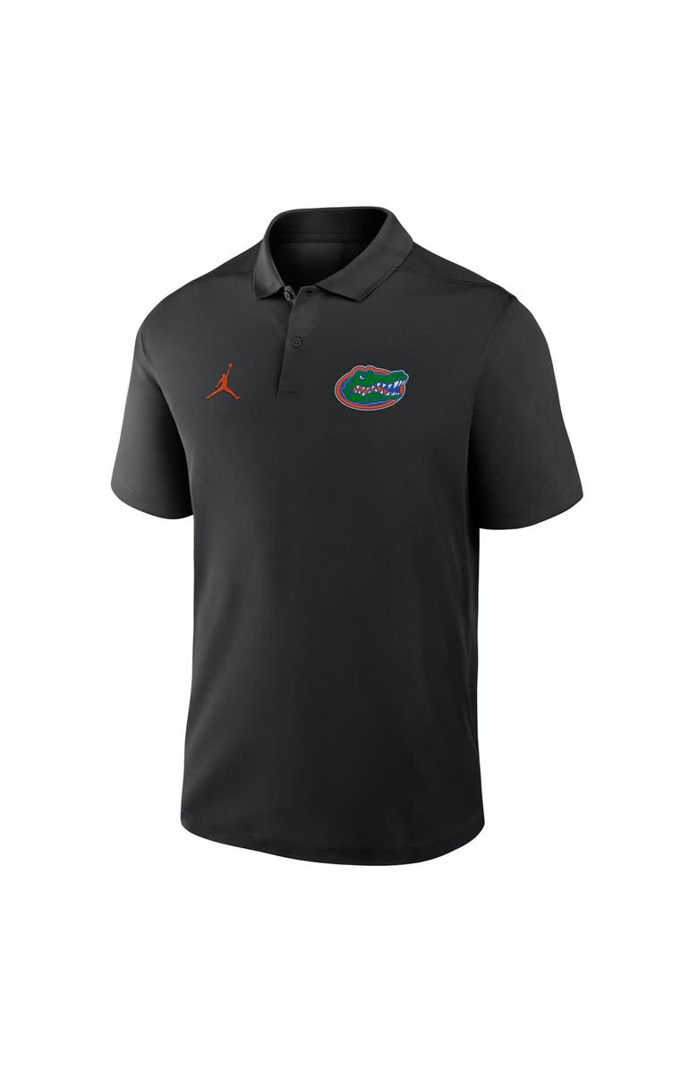 Jordan Brand Men's Jordan Brand Black Florida Gators Primetime Victory Primary Logo Performance Polo, Alternate, color, Black