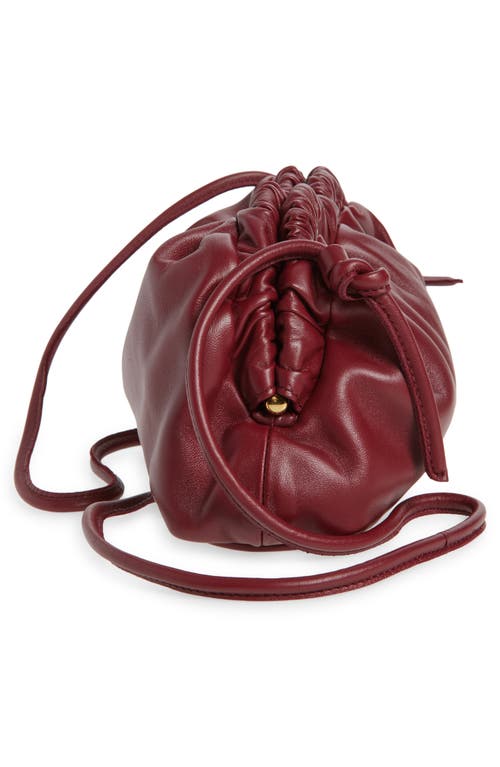 Mansur Gavriel Oversized Cloud Clutch In Burgundy