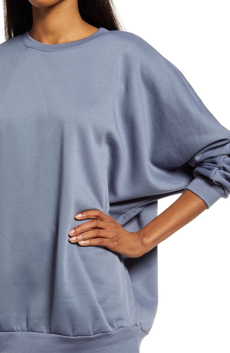 Treasure & Bond Crewneck Tunic Sweatshirt, Alternate, color,