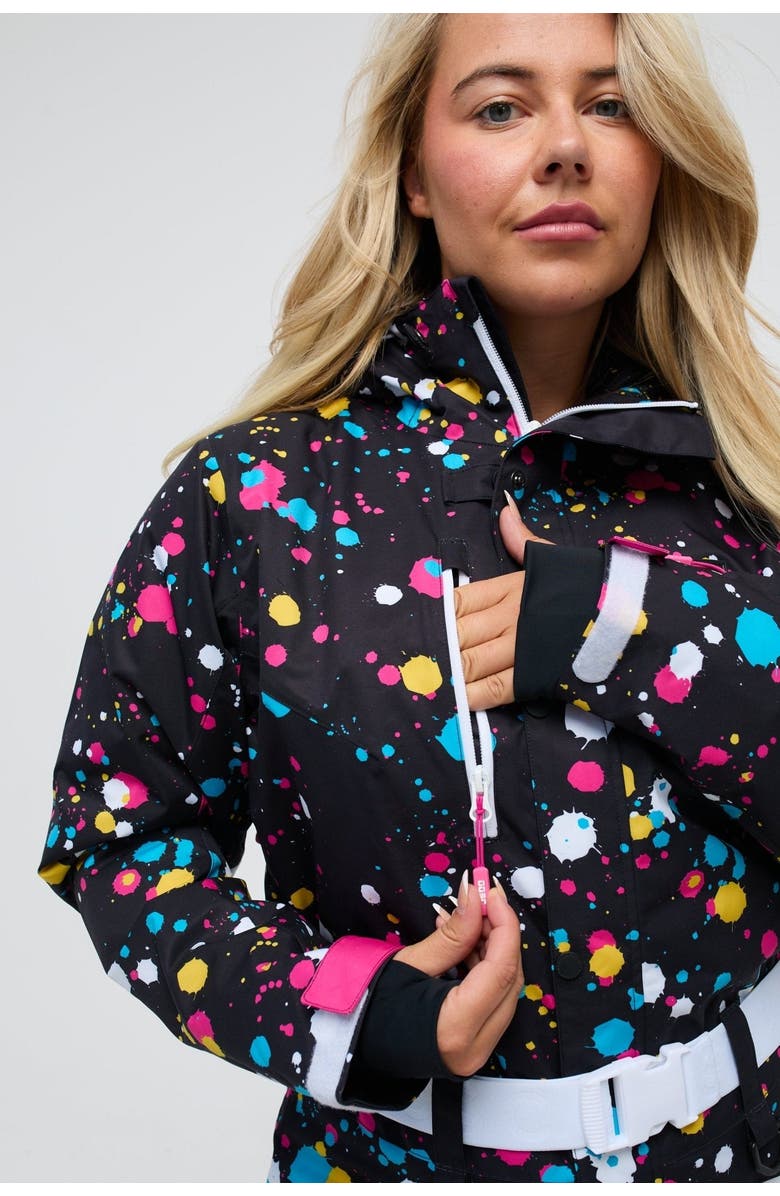 OOSC Catalina Wine Mixer - Shaped Women's Ski Suit, Alternate, color, Multi-Colour