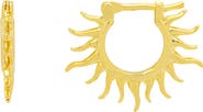 Estella Bartlett Sun Huggie Hoop Earrings