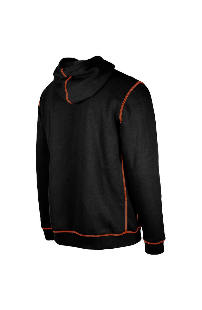 New Era Men's New Era Black Phoenix Suns 2023/24 City Edition Satin Stitch Elite Pack Pullover Hoodie, Alternate, color, 