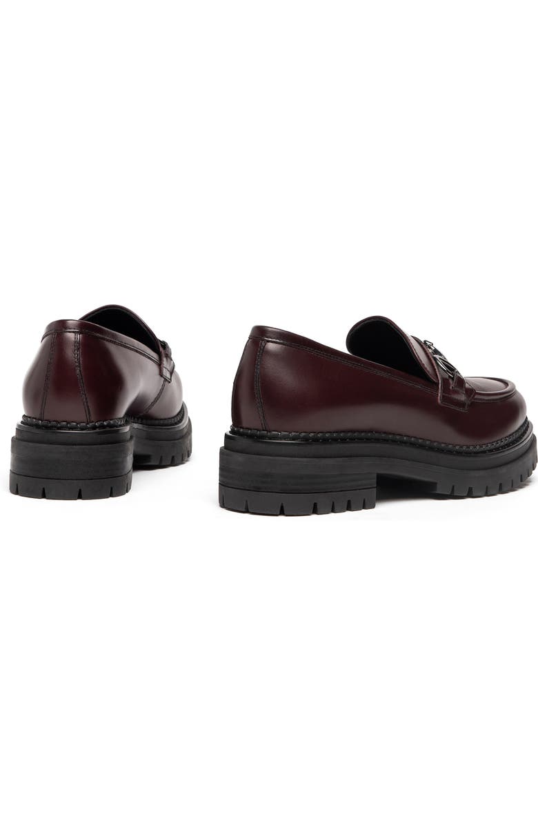 NeroGiardini Bit Platform Loafer, Alternate, color, Bordeau