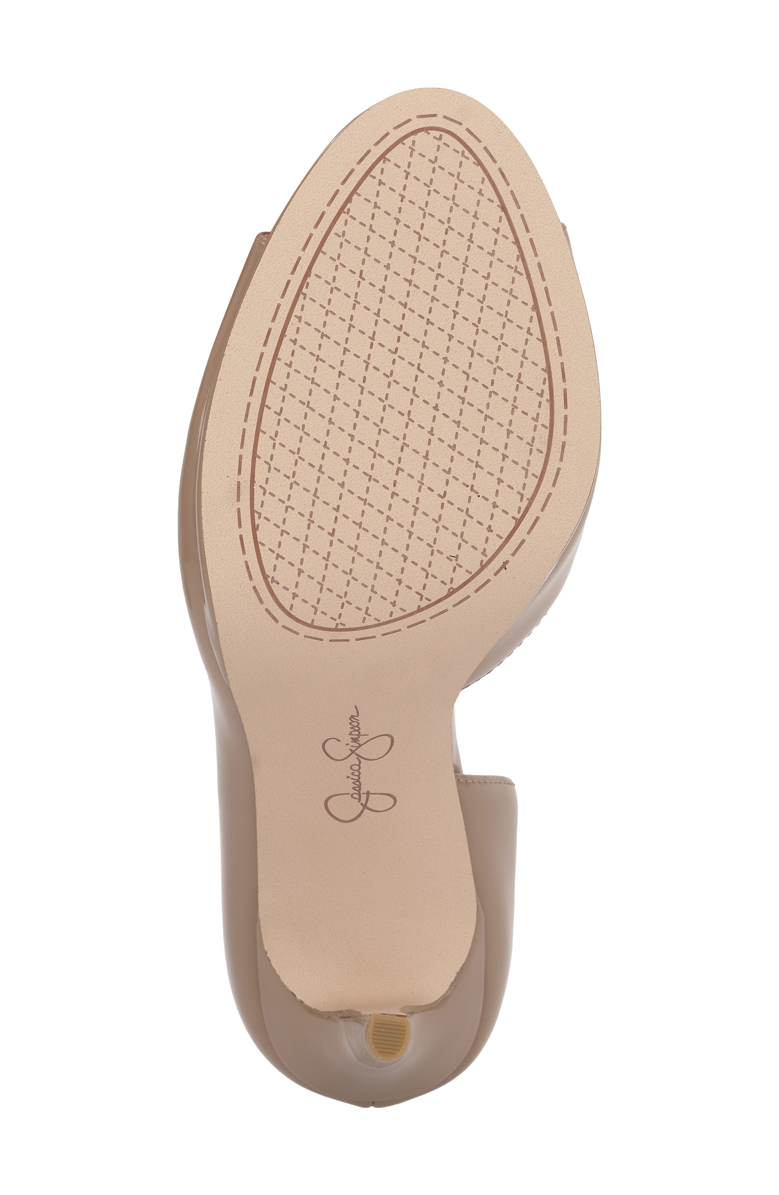 Kimli Half d'Orsay Platform Pump, Alternate, color, CHAI LATTE