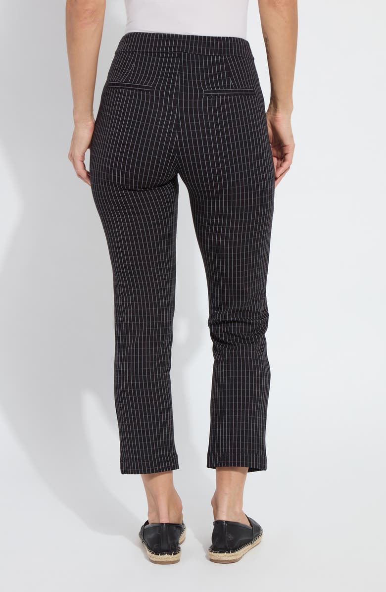Lysse Wisteria Pattern Ankle Pants, Alternate, color, Chic Grid