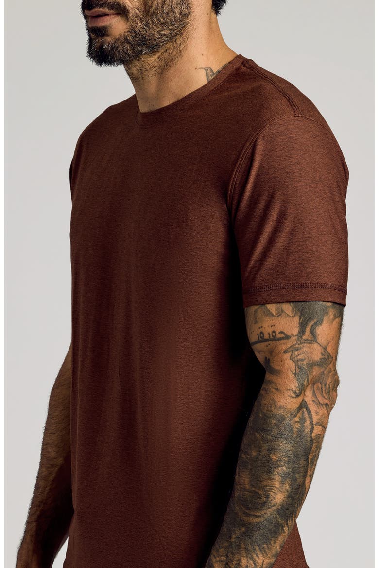 Active Trim Fit Performance T-Shirt, Alternate, color, CEDAR
