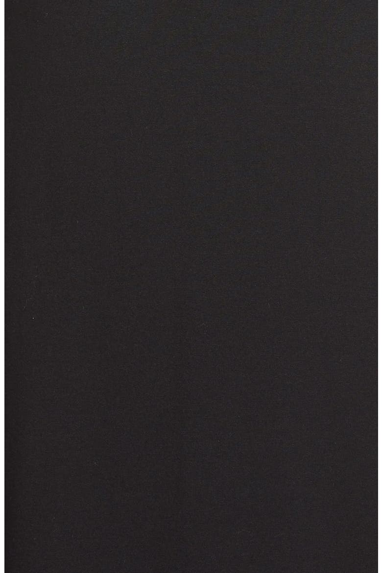 Sleeveless Wrap Jersey Dress (Nordstrom Exclusive), Alternate, color, RICH BLACK
