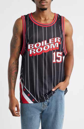 BOILER ROOM Graphic Mesh Basketball Jersey
