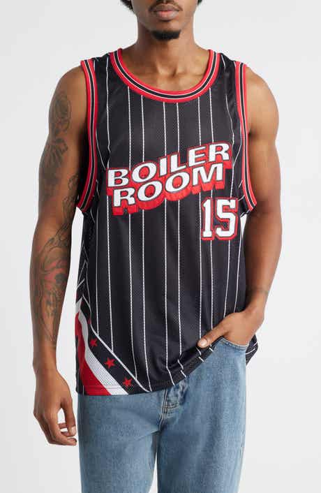 BOILER ROOM Graphic Mesh Basketball Jersey