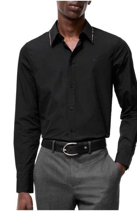 Classic Fit Cotton Poplin Shirt