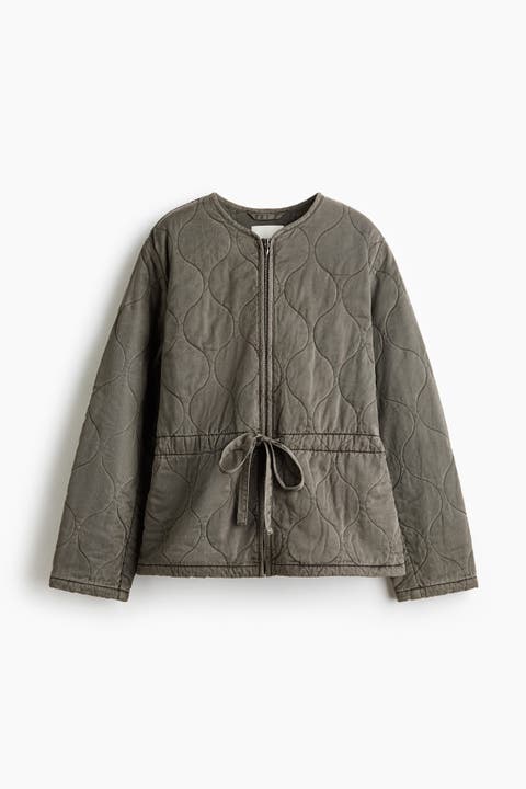 Quilted Twill Jacket