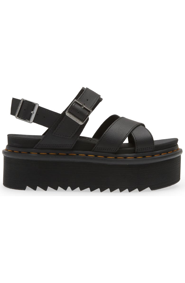 Dr. Martens Voss II Quad Strappy Platform Sandal, Alternate, color,