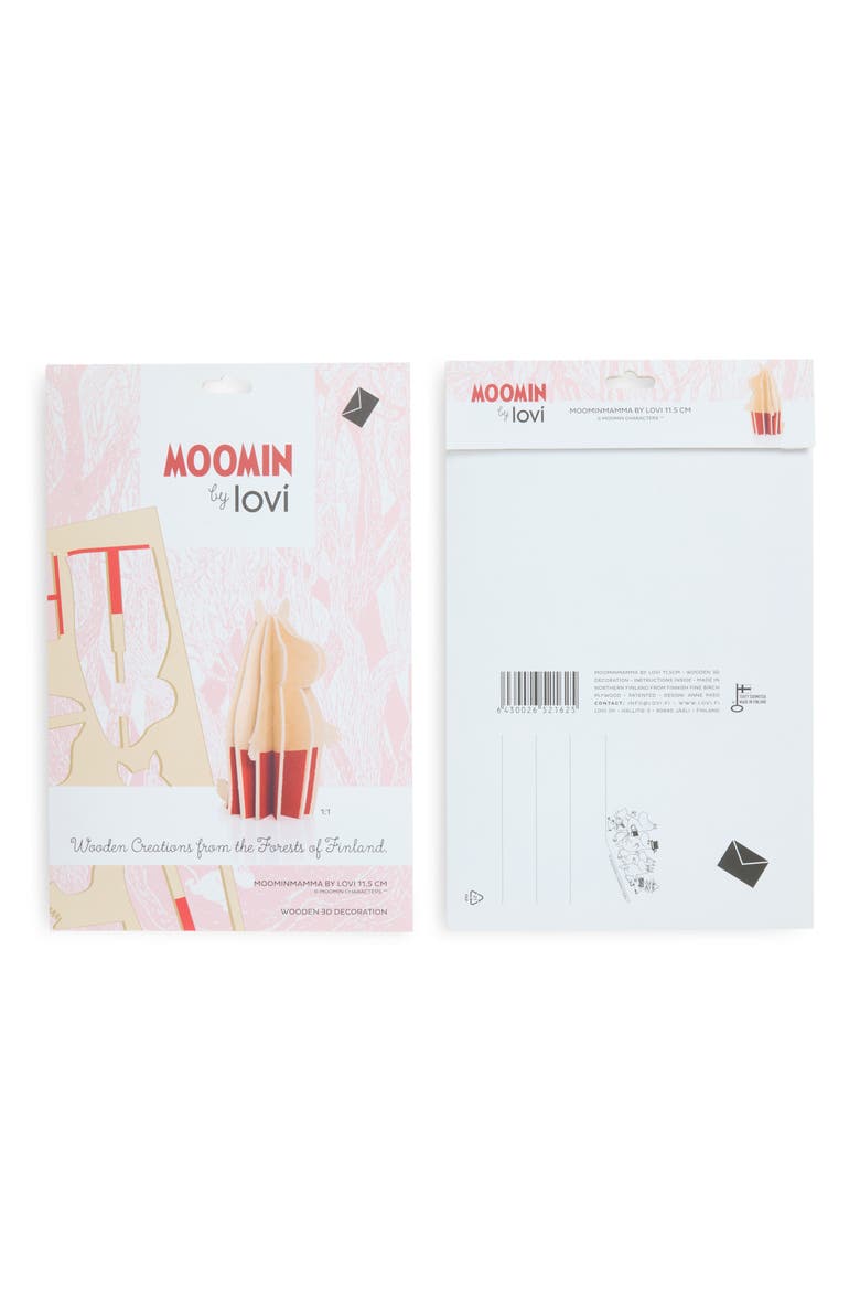 Lovi Moominmama Craft Figure, Alternate, color, NATURAL/RED