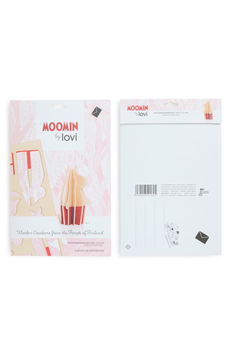 Just Dutch Lovi Moominmama Craft Figure, Alternate, color, Natural/Red